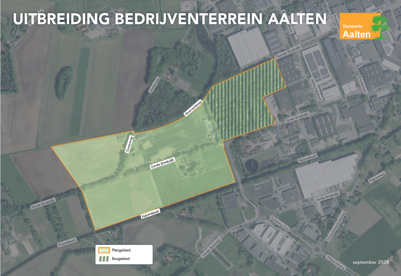 College stemt in met uitbreidingslocatie bedrijventerrein Aalten